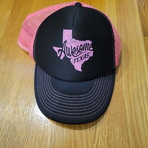 VINTAGE AWESOME TEXAS TRUCKER MESH SNAPBACK